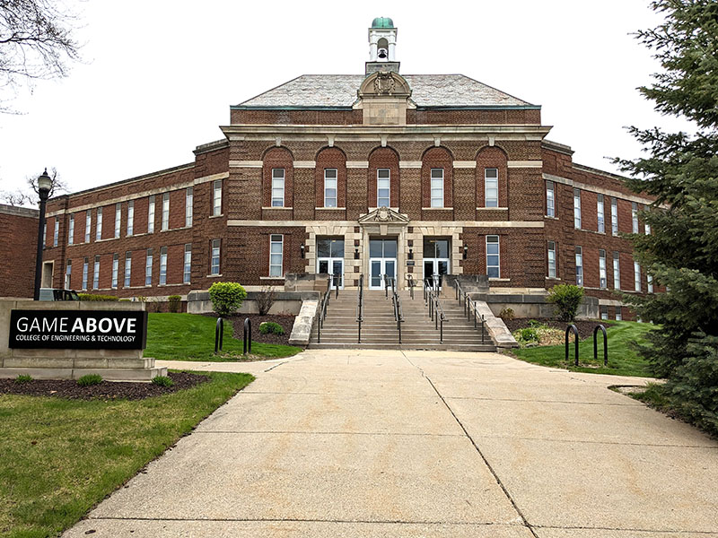 Photo of the GameAbove Engineering and Technology Building
