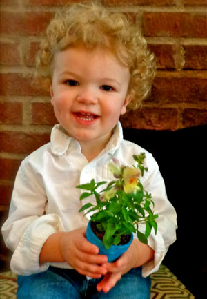 Photo of Patty's grandson, Atticus